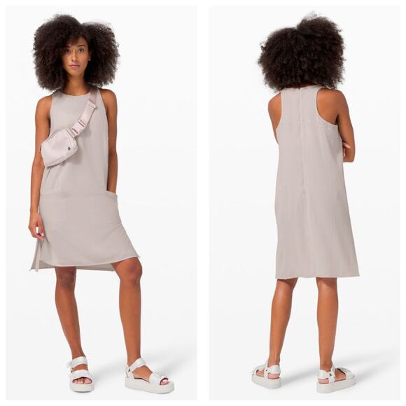 Lululemon Athletica Dresses & Skirts - Lululemon Shift in Time Dress Athletic Sleeveless Shift Comfort On The Move